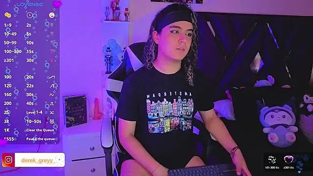 derek greyy  online show from February 12, 7:46 pm