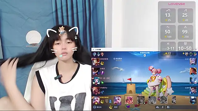 Snapshot of Duolamei chatting on September 24, 7:26 am Duolamei online show from September 24, 7:26 am