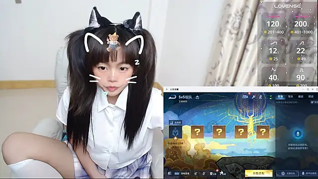 Snapshot of Duolamei chatting on January 7, 1:27 pm Duolamei online show from January 7, 1:27 pm