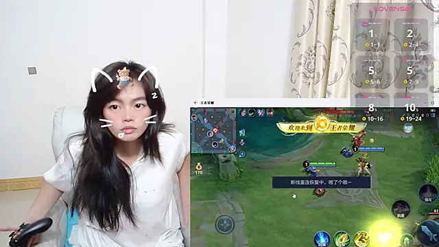 Snapshot of Duolamei chatting on November 3, 7:46 am Duolamei online show from November 3, 7:46 am