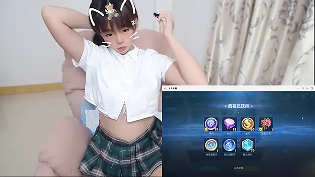 Snapshot of Duolamei chatting on January 18, 5:11 am Duolamei online show from January 18, 5:11 am