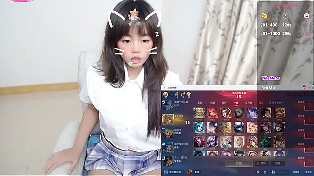 Snapshot of Duolamei chatting on January 14, 1:04 pm Duolamei online show from January 14, 1:04 pm