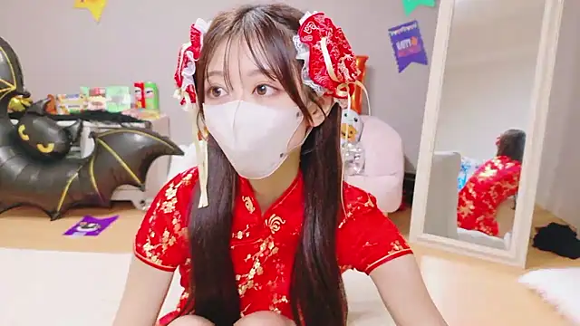 Yuna-ch online show from October 26, 6:14 am