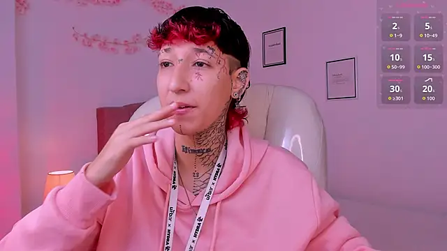 Luci Rose online show from April 8, 8:21 pm