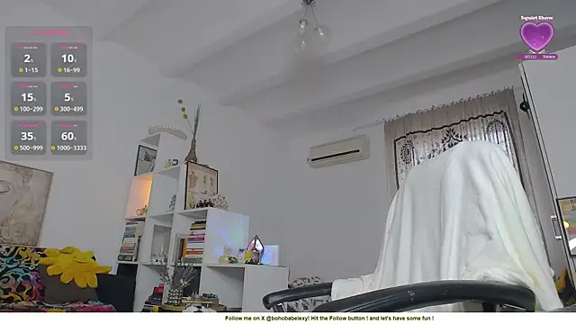 BohoBabeLexy online show from November 21, 7:40 am