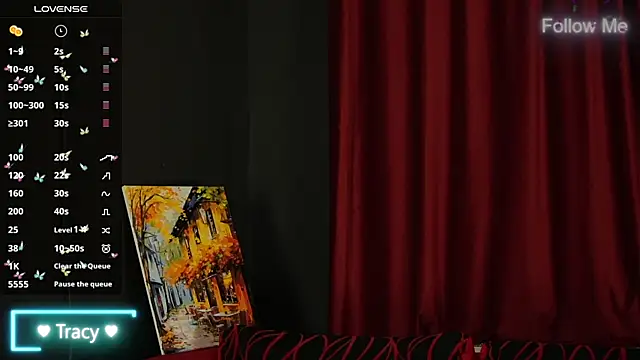 Tracyix online show from April 9, 7:42 pm