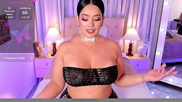 Snapshot of Salmavalentino chatting on February 20, 2:08 am Salmavalentino online show from February 20, 2:08 am