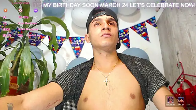 Angel latinboy online show from March 9, 4:21 pm