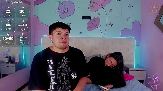 Ethan N Abby online show from January 10, 8:04 pm