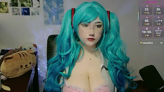 Livelle69 online show from April 3, 8:48 pm