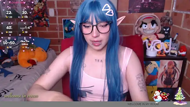  alexa19pretty  online show from January 7, 7:08 pm