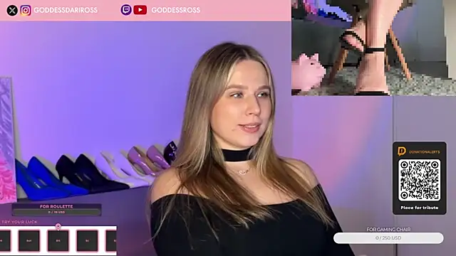 GoddessRoss online show from November 7, 6:23 pm