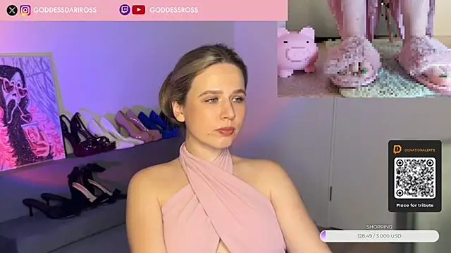 GoddessRoss online show from November 13, 6:12 pm