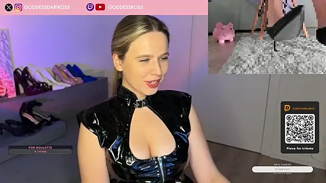 GoddessRoss online show from November 20, 6:30 pm