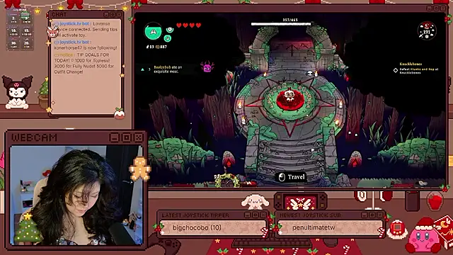 Snapshot of HanaMaria chatting on November 12, 2:43 pm HanaMaria online show from November 12, 2:43 pm