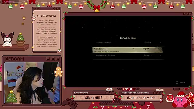 HanaMaria online show from November 26, 2:33 am