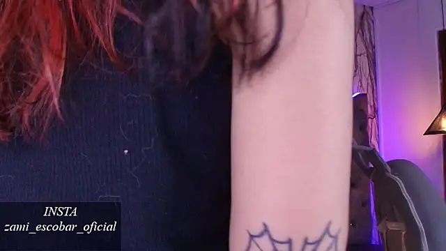 Snapshot of Zami_Escobar_of chatting on February 3, 5:18 pm Zami Escobar of online show from February 3, 5:18 pm