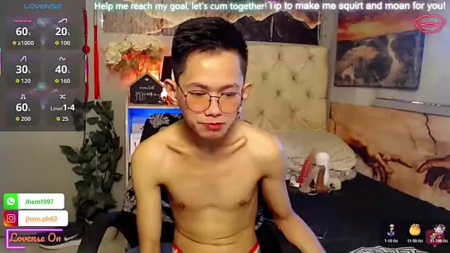 Skinny CumLoader69 online show from October 24, 11:15 pm