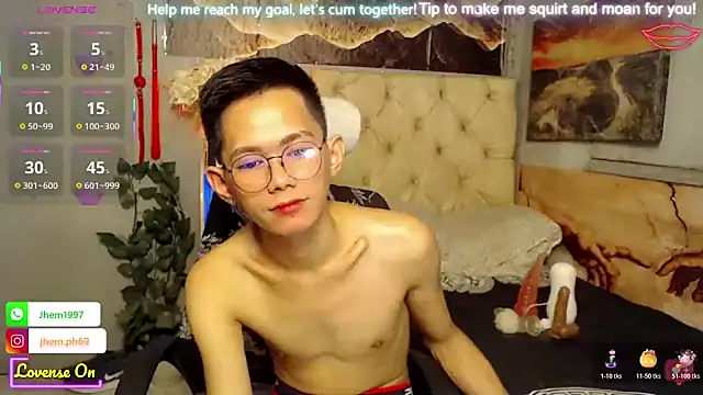 Skinny CumLoader69 online show from October 26, 8:20 pm