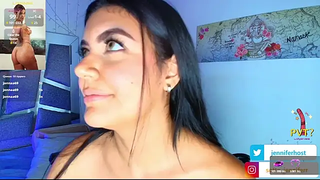 jennifer Scot online show from December 1, 2:12 am