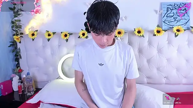 Snapshot of AleAurarashi chatting on January 13, 1:20 am AleAurarashi online show from January 13, 1:20 am