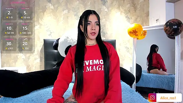 alice rose5 online show from October 9, 3:51 am