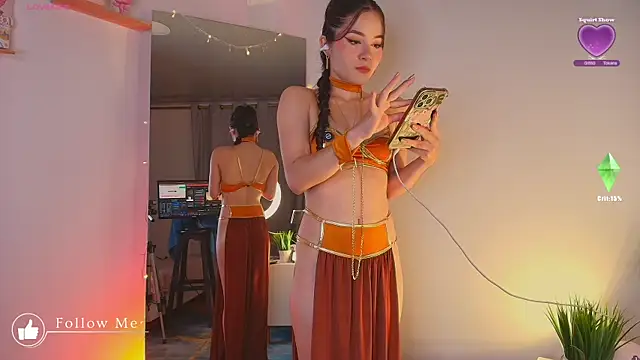 Snapshot of Melifluaa chatting on January 8, 5:19 pm Melifluaa online show from January 8, 5:19 pm