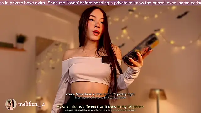 Melifluaa online show from October 25, 4:18 pm