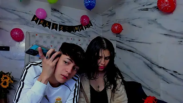 Snapshot of Ari_and_Storm chatting on February 14, 1:55 pm Ari and Storm online show from February 14, 1:55 pm