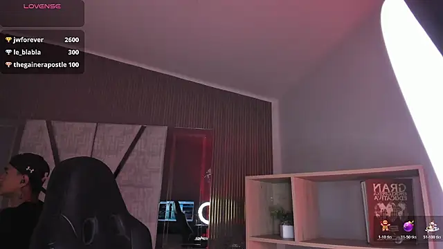 Snapshot of LiamDeep chatting on February 3, 2:53 am LiamDeep online show from February 3, 2:53 am