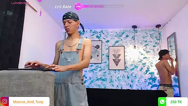 Snapshot of Marcus_and_Tony chatting on September 19, 4:27 am Marcus and Tony online show from September 19, 4:27 am