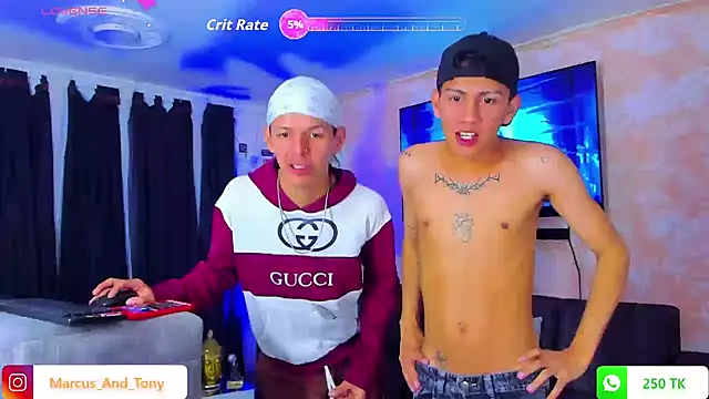 Snapshot of Marcus_and_Tony chatting on September 25, 3:34 am Marcus and Tony online show from September 25, 3:34 am