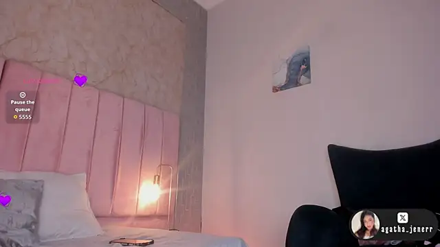 agatha jener online show from April 10, 12:01 pm