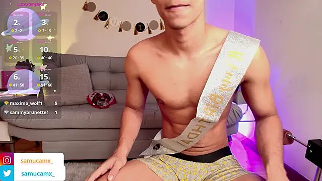 samucamx  online show from February 24, 2:12 am