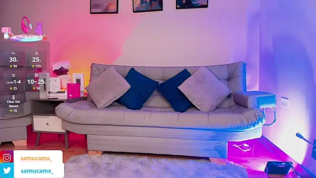 samucamx  online show from April 19, 2:34 am