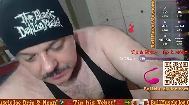 bullmusclejoe online show from December 12, 2:48 am