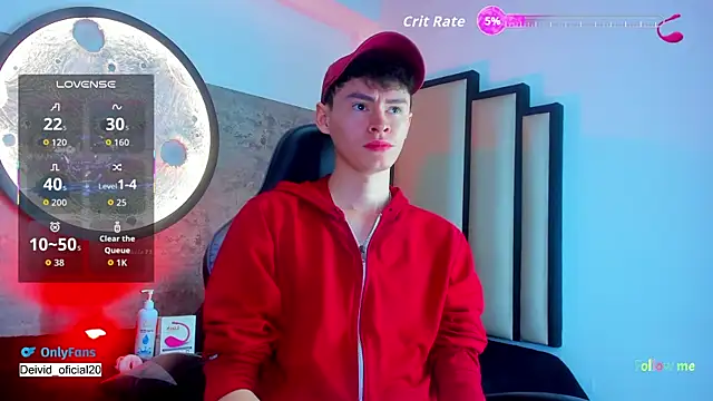 Snapshot of Deivid_oficial20 chatting on November 27, 7:58 pm Deivid oficial20 online show from November 27, 7:58 pm