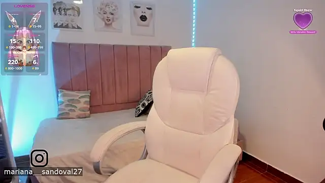 Snapshot of MarianaSandoval27 chatting on November 4, 2:21 pm MarianaSandoval27 online show from November 4, 2:21 pm