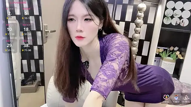 Yueyue-MM online show from December 1, 2:34 am