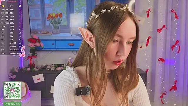 ElfredaTupy online show from March 11, 7:08 pm