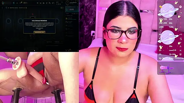 Snapshot of AntonellaVegas chatting on October 6, 6:03 am AntonellaVegas online show from October 6, 6:03 am