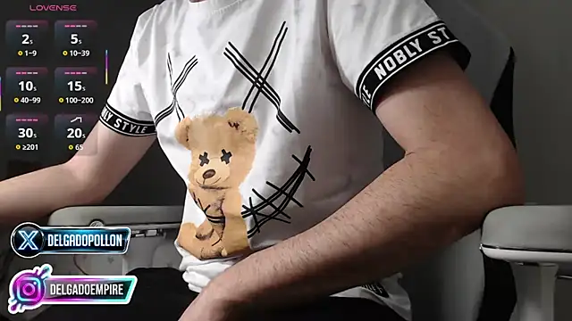 delgadopollon1991 online show from April 2, 11:33 pm