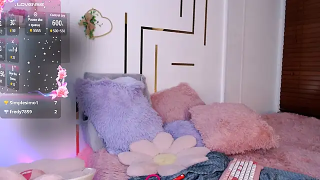 AuroraHans1 online show from March 8, 2:04 am