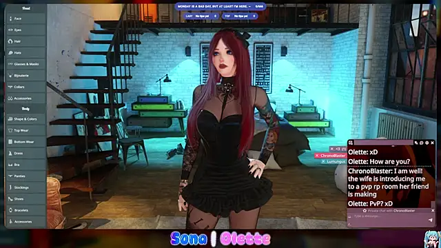 Snapshot of SonaBoobvelle chatting on May 11, 1:12 pm SonaBoobvelle online show from May 11, 1:12 pm