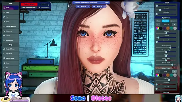 Snapshot of SonaBoobvelle chatting on May 29, 1:39 pm SonaBoobvelle online show from May 29, 1:39 pm
