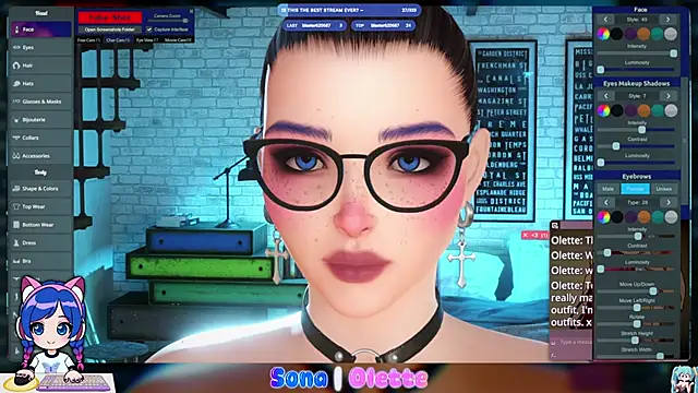 Snapshot of SonaBoobvelle chatting on April 8, 5:31 am SonaBoobvelle online show from April 8, 5:31 am