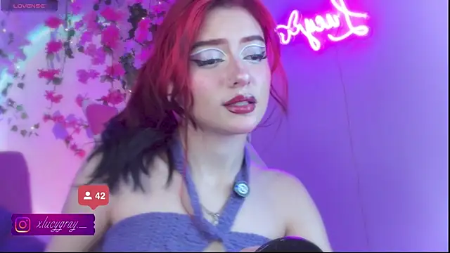 LucyGray online show from July 13, 1:38 am