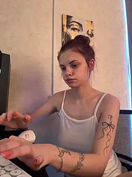 Snapshot of rinabluu chatting on February 5, 9:38 am rinabluu online show from February 5, 9:38 am