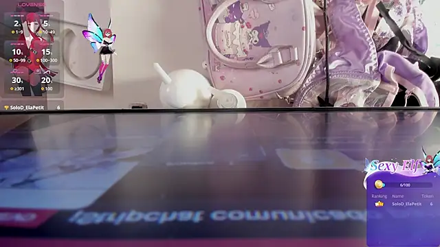 ela petit online show from December 18, 9:29 pm