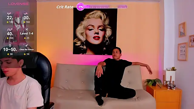 Handsomeboyss19 online show from April 9, 2:57 am